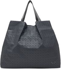 BAO BAO ISSEY MIYAKE Gray One-Tone Tote