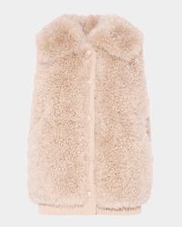 Curly Shearling Vest