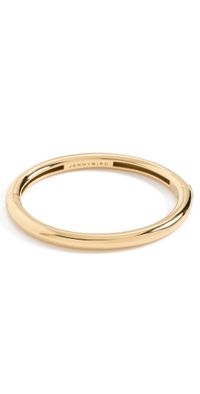 Jenny Bird Gia Bangle High Polish Gold One Size