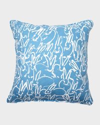 Fluffle Khadi Double-Sided Pillow, 22" Square