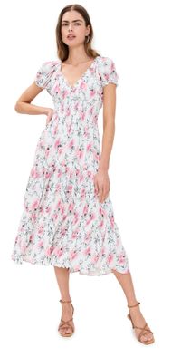 o. p.t Dream It Possible Dress Pastel Floral XS