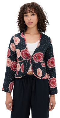 Natalie Martin Collection Saskia Jacket Poppy Combo L