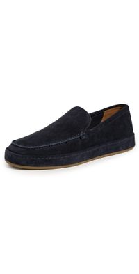 Allen Edmonds Brody Suede Slip Ons Navy 12