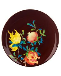 Harmonia Brown Dessert Plate