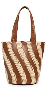 SIMKHAI Talia Bucket Bag Sable One Size