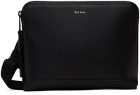 Paul Smith Black Embossed Musette Bag