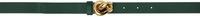 Bottega Veneta Green Knot Belt