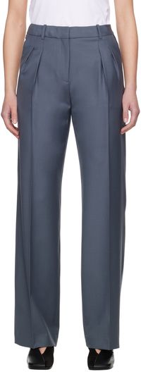 Loulou Studio Pantalon Sbiru gris