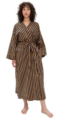 THE GREAT. The Robe Club Stripe 0/1
