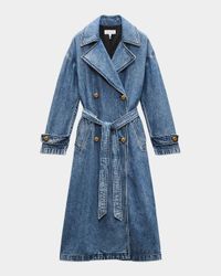 Featherweight Alora Denim Trench Coat