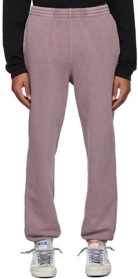 John Elliott Burgundy Interval Lounge Pants