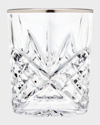 Dublin Platinum Double Old-Fashioneds, Set of 4
