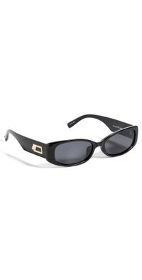 Le Specs Starlight Sunglasses Black Smoke Mono Polarized One Size