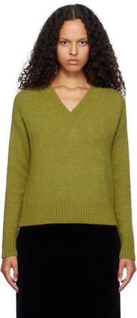 Weekend Max Mara Green Visita Sweater