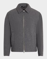 Men's Milo Jacket in Double-Knit Wool