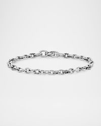 DY Mercer Petite Chain Bracelet in Silver, 4.5mm
