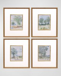Along The Way II' 4-Piece Wall Art Set
