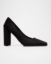 90mm Calf Hair Pumps