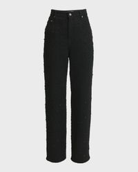 Journey Kim Embellished Straight-Leg Jeans
