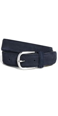 Anderson's Suede Belt Navy B1 36