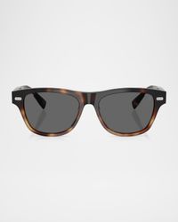 Men's BC3005S Rectangular Sunglasses
