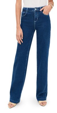 L'AGENCE Clayton High Rise Wide Leg Jeans Lansing 29