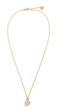 HART Bezel Charm Necklace Gold One Size