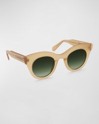 Olivia Acetate Cat-Eye Sunglasses