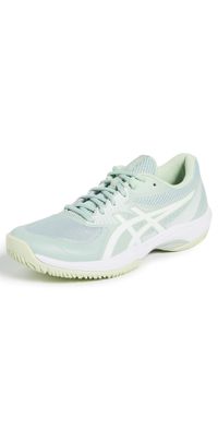 ASICS Game FF Tennis Sneakers Lichen Rock/White 8.5