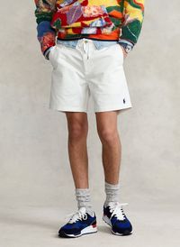 Polo Ralph Lauren - Short en coton - Taille 2XL - Blanc