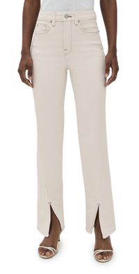 Good American Good Boy Straight Jeans Pearl001 10