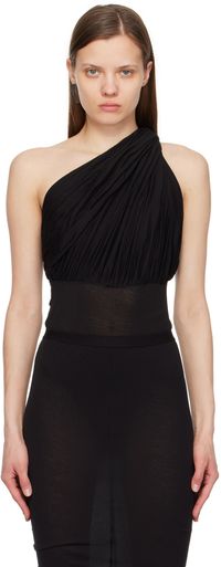 Rick Owens Black Twist Bodysuit