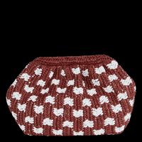 Essentiel Antwerp - Pochette imprimé - Taille Unique - Rouge