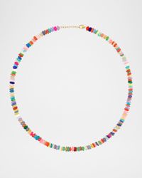 Solel Jumbo Rainbow Opal Necklace