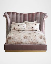 Moira Channel-Tufted Queen Bed