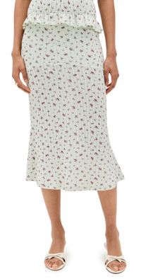 Bailey Rose Floral Skirt Pistachio S
