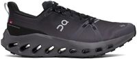 On Black & Gray Cloudsurfer Trail Waterproof Sneakers