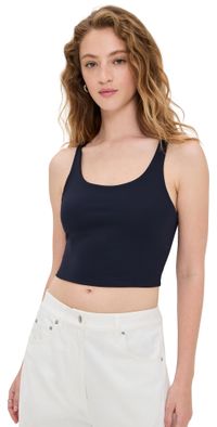 Susana Monaco Scoop Front Tank Top Midnight XL