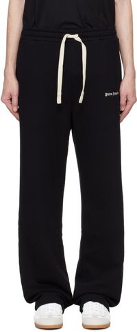 Palm Angels Pantalon de survêtement noir à logo