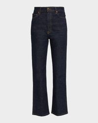 Abigail Straight-Leg Ankle Jeans