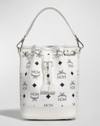 Dessau Visetos Mini Drawstring Bucket Bag