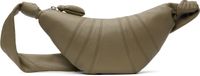 LEMAIRE Khaki Small Croissant Bag