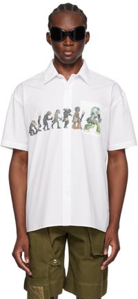 YAKU White Elli Evolution Shirt