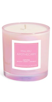Malibu Apothecary Cap-D'Ail Candle Iridescent Pink 7.5 oz/212 mL