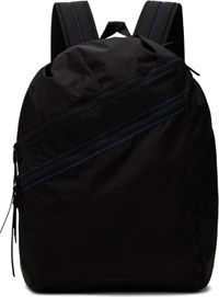 ADER error Sac à dos noir à écusson à logo