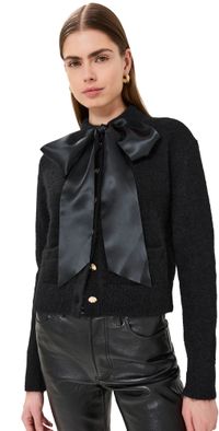 ANINE BING Rhodes Cardigan Black M