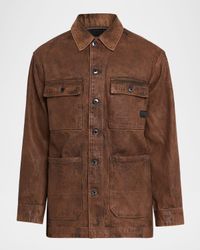 Men's Cotton Four-Pocket Chore Jacket