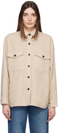 Isabel Marant Etoile Beige Faxon Jacket