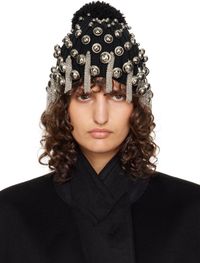 The Row Bonnet Ingle noir