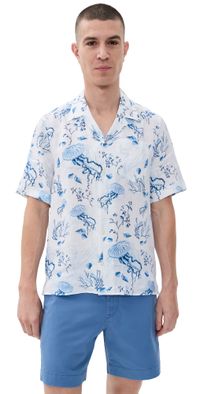 Vilebrequin Charli Linen Shirt Blanc M